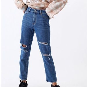 PacSun Dark Mom jeans medium indigo